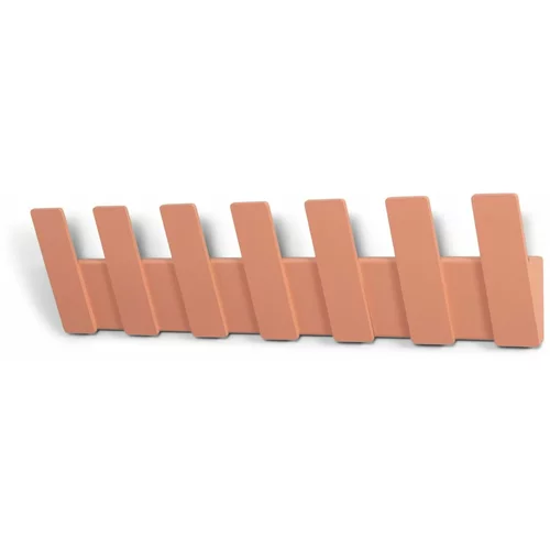 Spinder Design Rožnato-oranžen kovinski stenski obešalnik Angle –