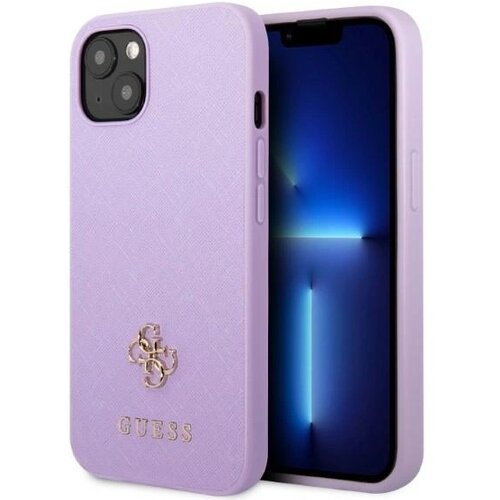 Guess OVITEK GUHCP13SPS4MU HARDCASE ZA IPHONE 13 MINI VIJOLIČEN OVITEK SAFFIANO, (21834266) Cene