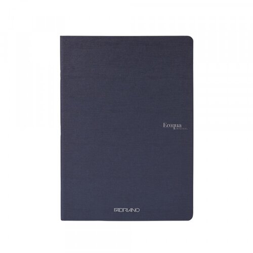 Fornax Sveska meki povez EcoQua Fabriano A4 DK 40L 90g tamno plava 1/5 Slike
