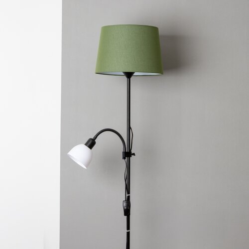  brilagi - podna lampa ceria 1xE27/100W/230V + 1xE14/25W crna/zelena Slike