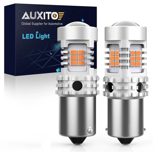  AUXITO LED sijalice BA15S žute (amber) set od 2 komada BA15S-5KG26-Y2 Cene