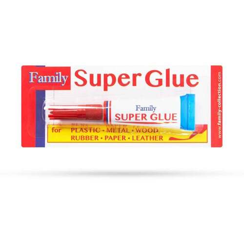 Family Sekundno lepilo 3g 12 kos/komplet Slike