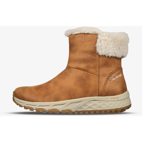 Skechers Gležnjarji BOTINES 167413-CSNT SE&amp;Ntilde;ORA CUERO Kostanjeva Slike