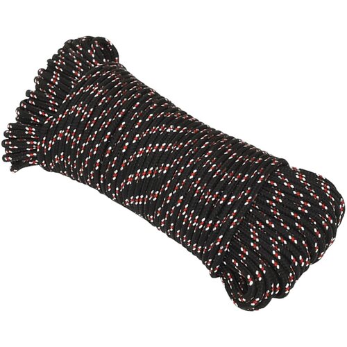  Brodski konop crni 4 mm 25 m od polipropilena Slike