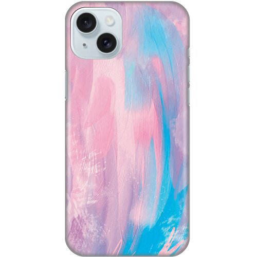  Torbica silikonska print za iphone 15 plus 6.7 watercolor Cene