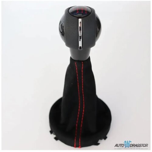 888 Car Accessories mini ručica menjača sa kožom 6 brzina mini F54 clubman 2014-2017 mini F55 2013-2017 mini cooper F56 alkantara sa crvenim koncem i slovima YCSK365A Cene