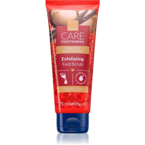 Avon Care Toasted Macadamia eksfoliacijski piling za noge 75 ml Slike