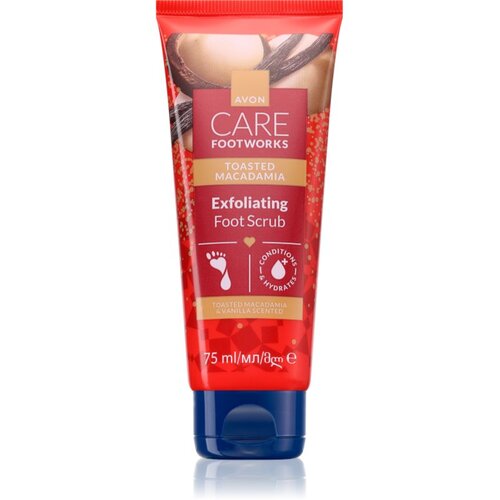 Avon Care Toasted Macadamia eksfolijacijski piling za noge 75 ml Slike