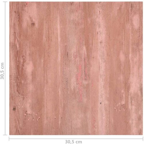  Podne daske 55 pcs Crvena 5 11 m&amp;sup2; PVC - Crvena Slike
