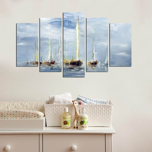 Wallity Set Slika 5M-5, 5 Delova Cene