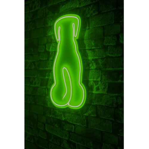 Wallity Dekorativna plastična LED rasveta Doggy Green Cene