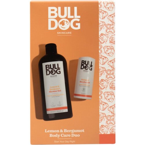 Bull Dog Lemon &amp;amp; Bergamot Body Care Duo darilni set (za telo) Slike