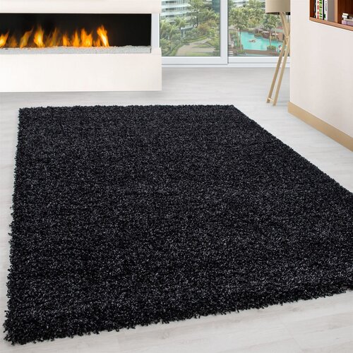  LIFE1500ANTHRAZIT anthracite carpet (120 x 170) Cene