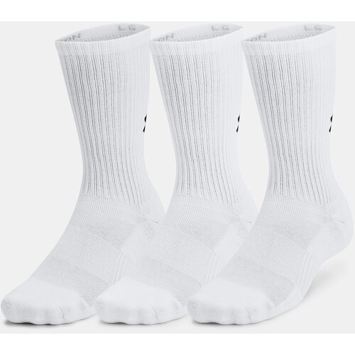 Under Armour Unisex socks Unisex UA TC 3pk Crew-WHT - unisex Slike