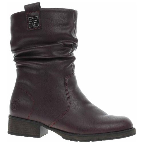 Rieker Gležnjarji Z958335 Bordo Cene