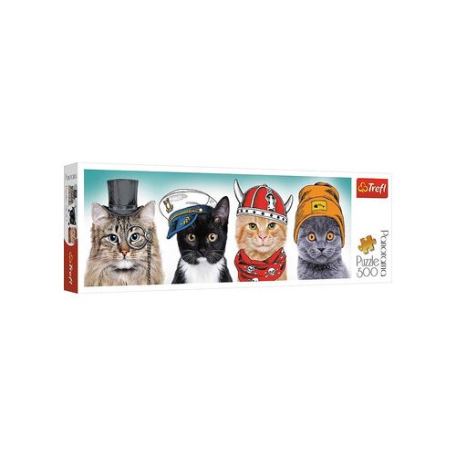 Trefl 29504 puzzle Sestavljanka 500 kos Živali Slike