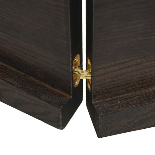  Kopalniški pult temno siv 120x40x4 cm obdelan trden les Cene