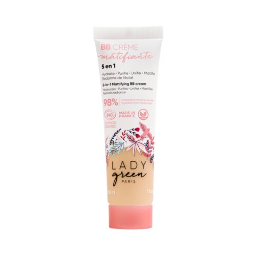 Lady Green Teint Velours 5in1 BB krema - Light Slike
