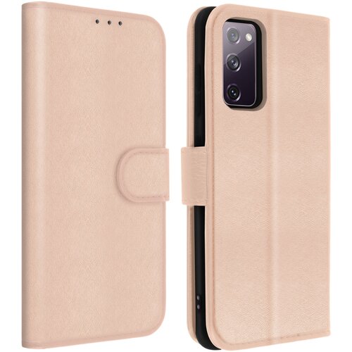 AVIZAR folio case samsung galaxy S20 fe z držalom za kartico - roza guba, (20617101) Cene
