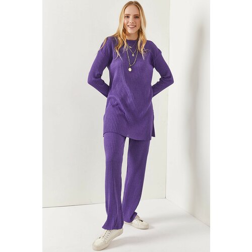 Olalook Two-Piece Set - Purple - Relaxed fit Slike