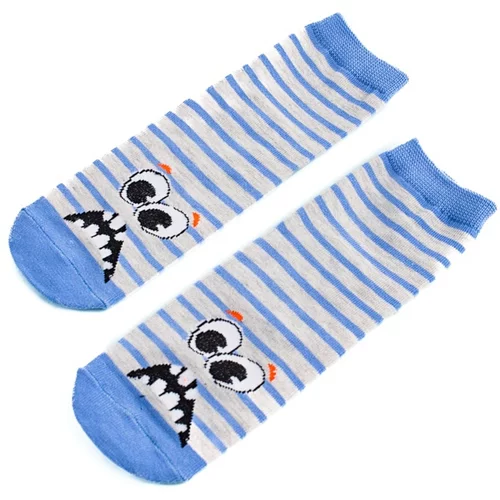 TRENDI striped children's socks Angry