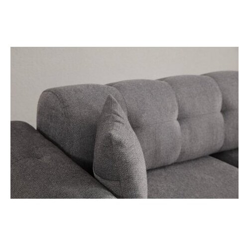 Atelier Del Sofa Trosjed na razvlačenje Athena 92x76x225 cm, Svijetlosivi Slike