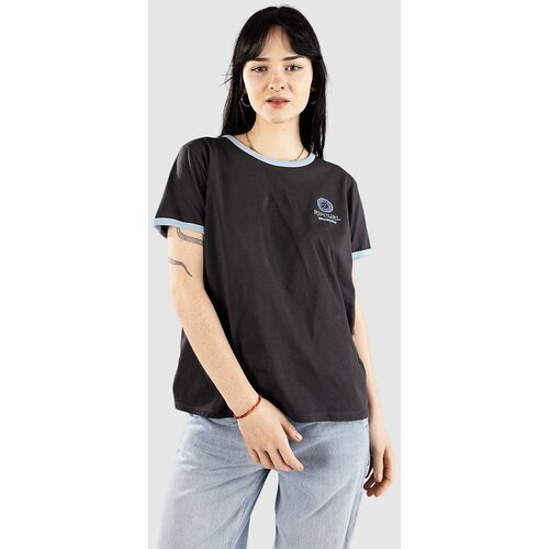 Rip Curl San Carlos Ringer T-shirt washed black Slike