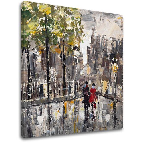  Slike na platnu sprehod 1-delna XOBCHZH2708E1 (kolekcija slik) Slike
