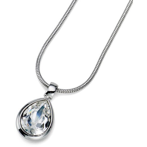 Oliver Weber Ženski Drop Crystal Lančić sa swarovski belim kristalnim priveskom Cene