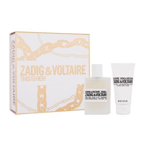 Zadig &amp;amp; Voltaire This is Her! set: EDP 50 ml + losjon za telo 50 ml za ženske Slike