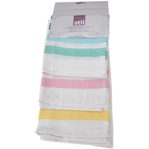 STIL Kuhinjska krpa Stripe set 3/1, 50x70 cm Cijene