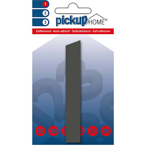 Rio Številka Pickup 3D Home Rio (Motiv: 1, višina: 10 cm, sive barve) Cene