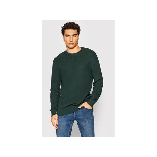 Jack & Jones Pulover Well 12193093 Zelena Regular Fit