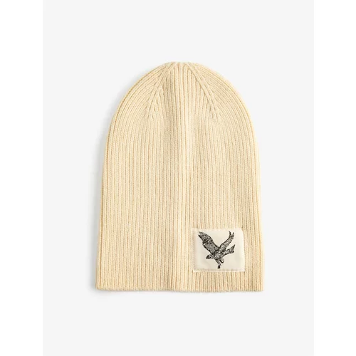 Koton Knitted Beret Eagle Embroidered