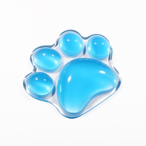 INF Ergonomsko prozorno silikonsko podlogo za mi&scaron;ko za udobje in podporo Blue, (5000071750) Cene