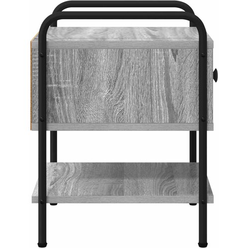  Noćni ormar Siva Sonoma 35 x 36,5 x 47 cm Konstruirano drvo Slike