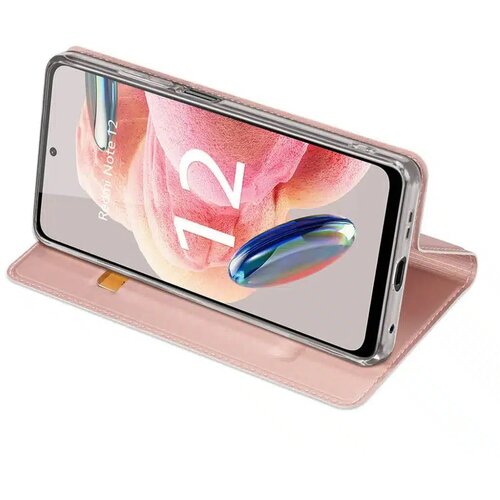 Dux ducis Skin Pro &amp;ndash; preklopna torbica za Xiaomi Redmi Note 12 4G roza Slike