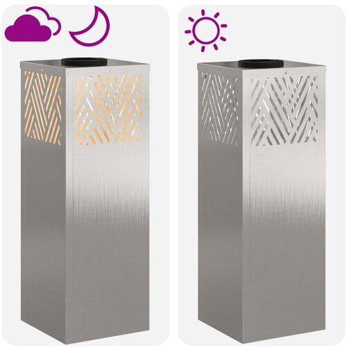  Solarna LED svjetlost za stazu 2 pcs Nehrđajući čelik Slike