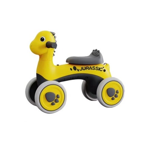 Dečija guralica dino 767 žuta Slike
