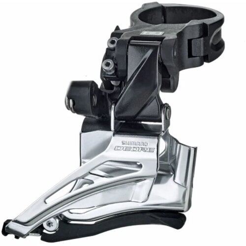 Shimano menjač prednji deore FDM6025H double for rear 10 brzina high clamp down swing dual pull band type 349MM incl adaptor 286MM & 318MM cs angle 6669 for top gear 3438T indpack IFDM6025HX6 Cene