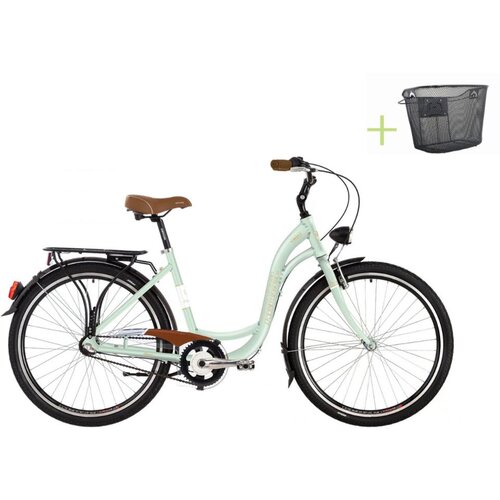  BICIKL KENZEL DREAM CLASSIC 26&amp;quot; gradski bicikl - Pistacija - 26&amp;quot; Slike