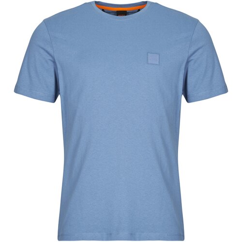 Boss Majice s kratkimi rokavi Tales Modra Slike