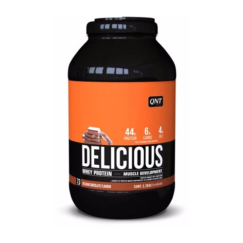 QNT delicious whey protein, vanila, 2,2 kg Cene