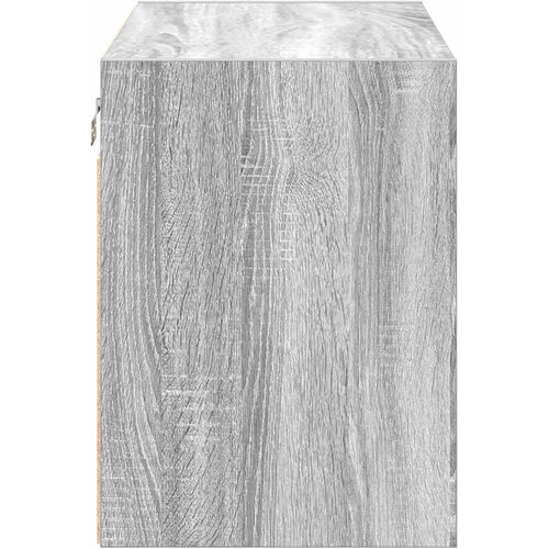  Garažni zidni ormarići 2 kom od konstruiranog drva Siva 60 x 30 x 41 cm Slike
