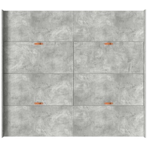  Krevet s ladicama Betonski sivi 180 x 200 cm Konstruirano drvo Slike