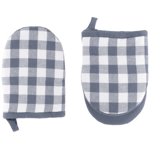 Tiseco Home Studio Bombažne kuhinjske rokavice v kompletu 2 ks Gingham – Cene