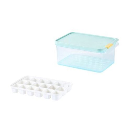 LocknLock Posuda za zamrzavanje Freezer fit sa kalupom za led, 1.65 L, Plava Cene