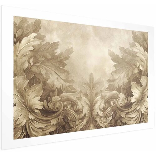  Plakat - Carved Ornaments in Sepia Shades 42x29.7 Bez okvira s margom Cijene