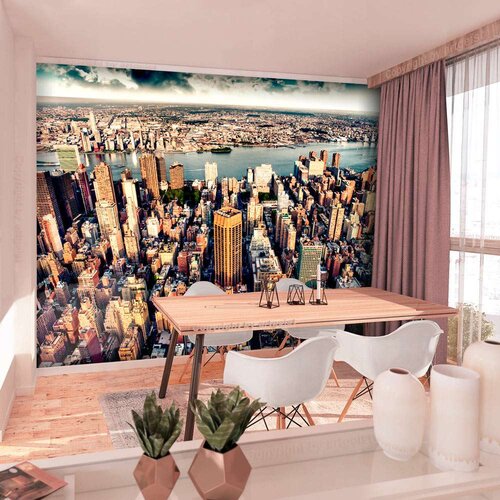  Tapeta - Bird's Eye View of New York 450x315 Cijene
