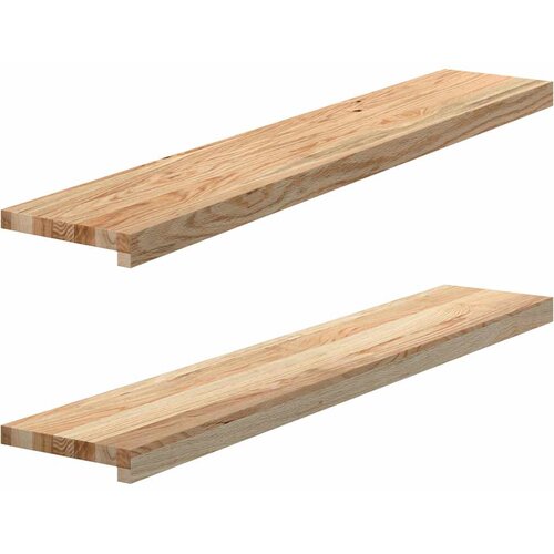  Prozorske klupice 2 kom 110x20x2 cm netretirane masivne hrast Cene